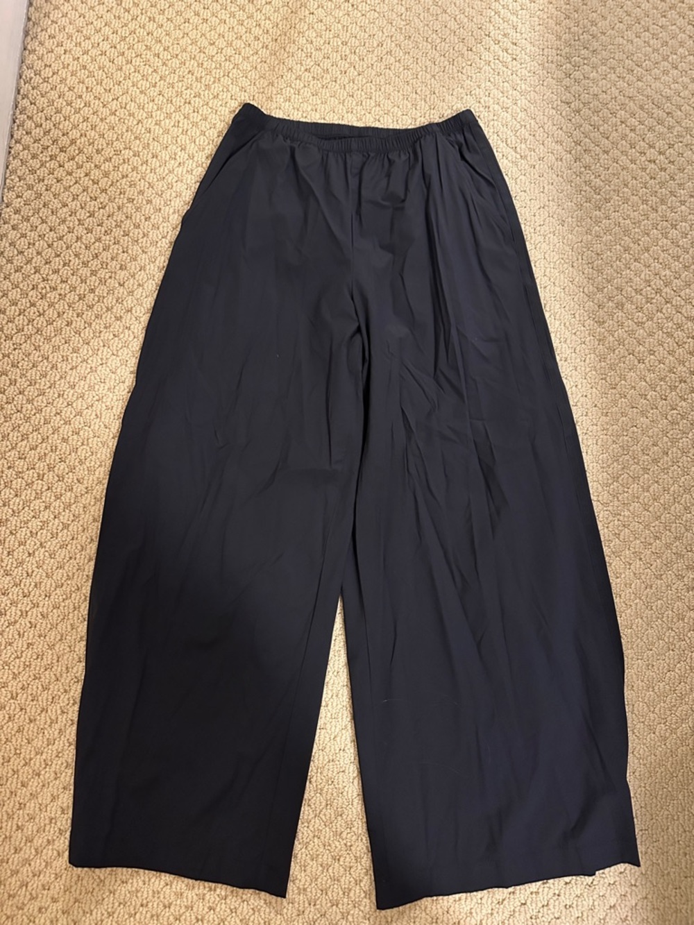 Alo Wide Leg Black Pants